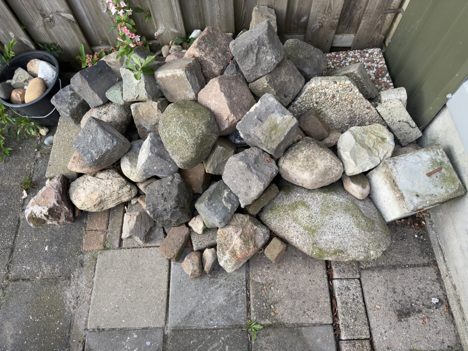 Zwerfkeien, keien en stenen - GRATIS af te halen, Ophalen, Overige materialen, Gebruikt, Kei