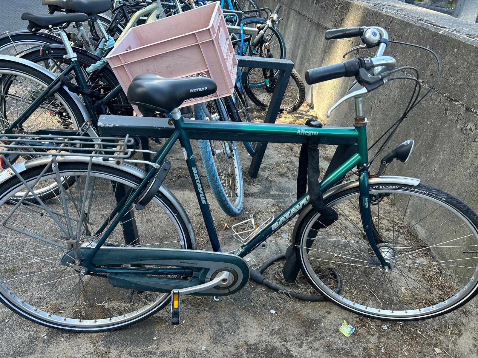 Batavus Allegro City Bike – Fully Working, Ophalen, Velgrem, Versnellingen, Batavus