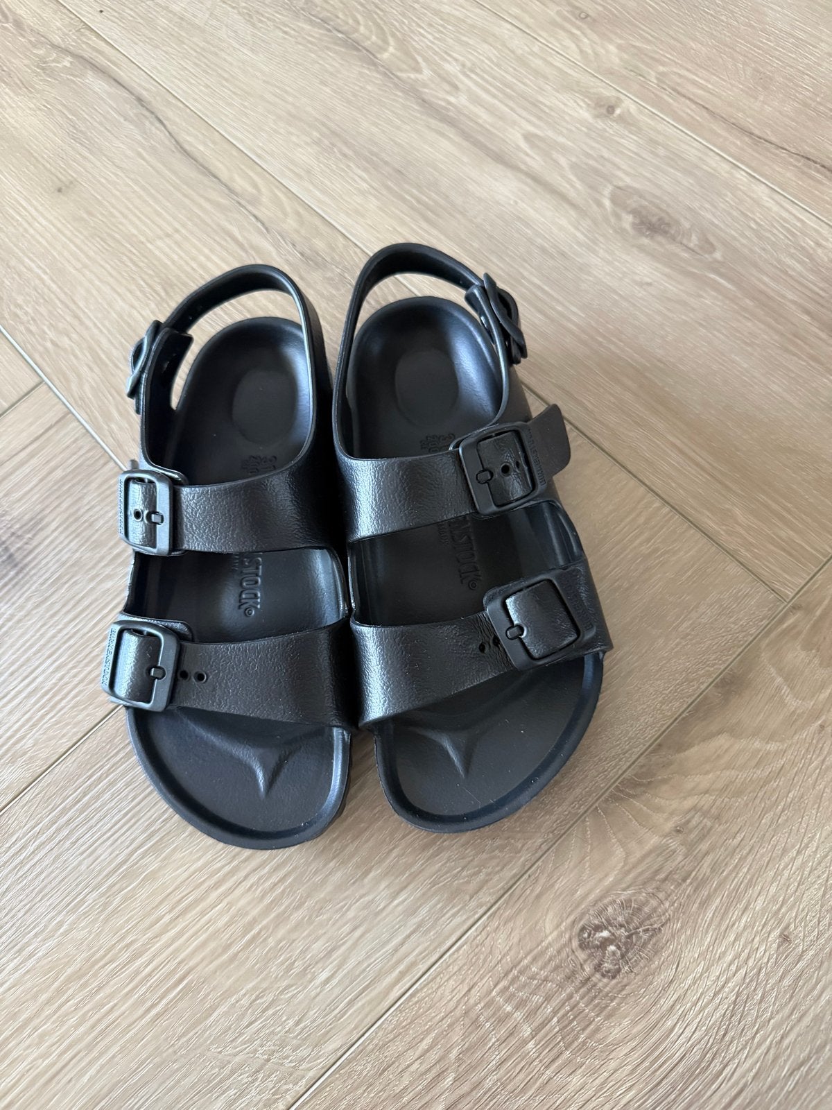 Birkenstock EVA sandalen zwart maat 31, Kleding | Dames, Schoenen, Ophalen of Verzenden, Zo goed als nieuw, Zwart, Sandalen of Muiltjes