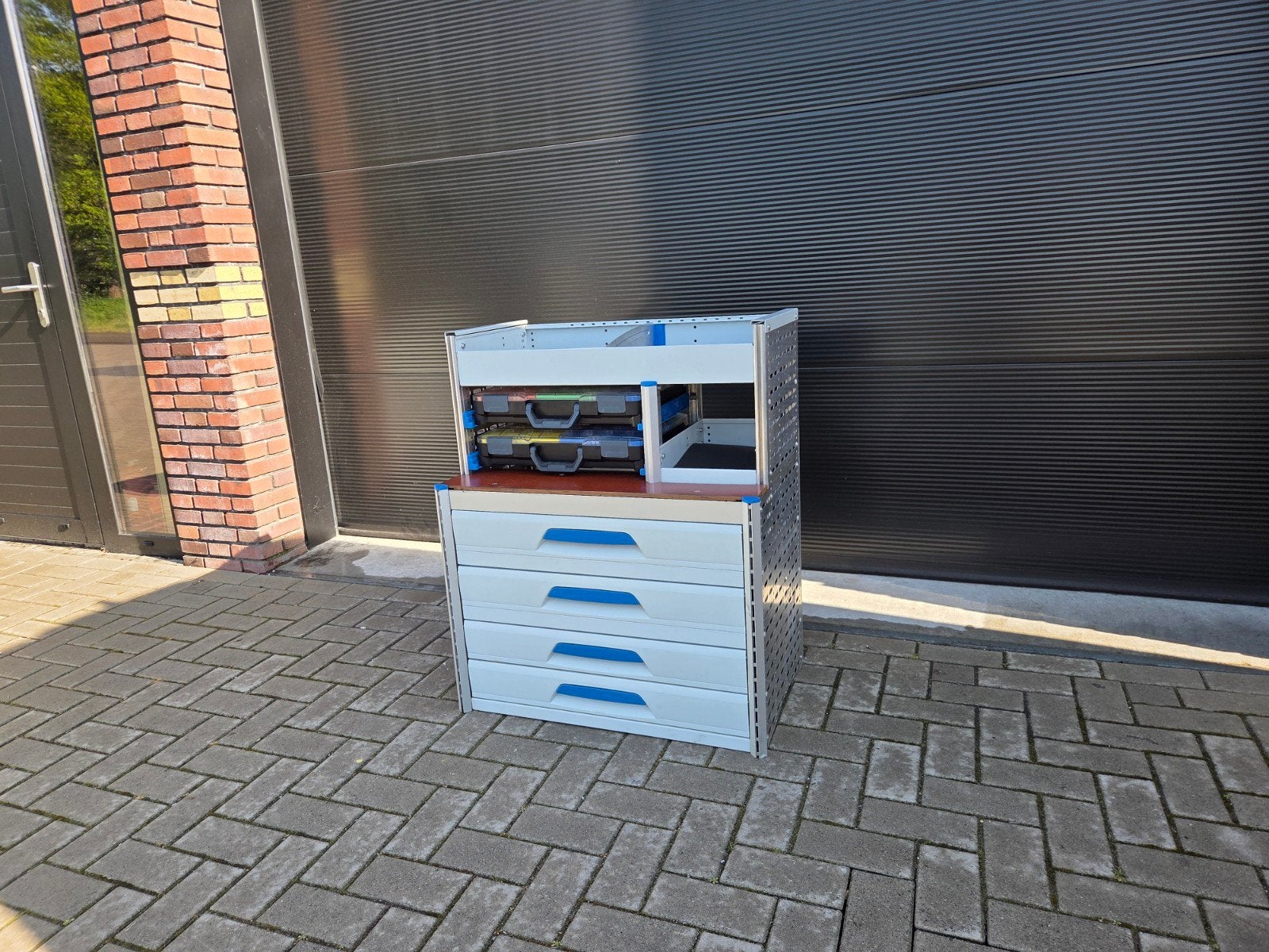 sortimo bedrijfswagen inrichting bedrijfswageninrichting, Ophalen