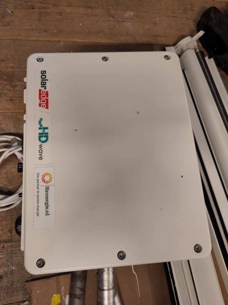 SolarEdge SE3500H omvormer met ABB werkschakelaar, Ophalen of Verzenden, Gebruikt, Overige typen