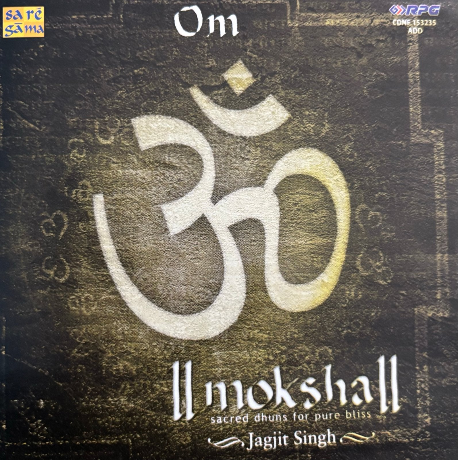 Jagjit Singh - Om Mokshall: Sacred Dhuns for Pure Bliss CD, Verzenden, Zo goed als nieuw, Album