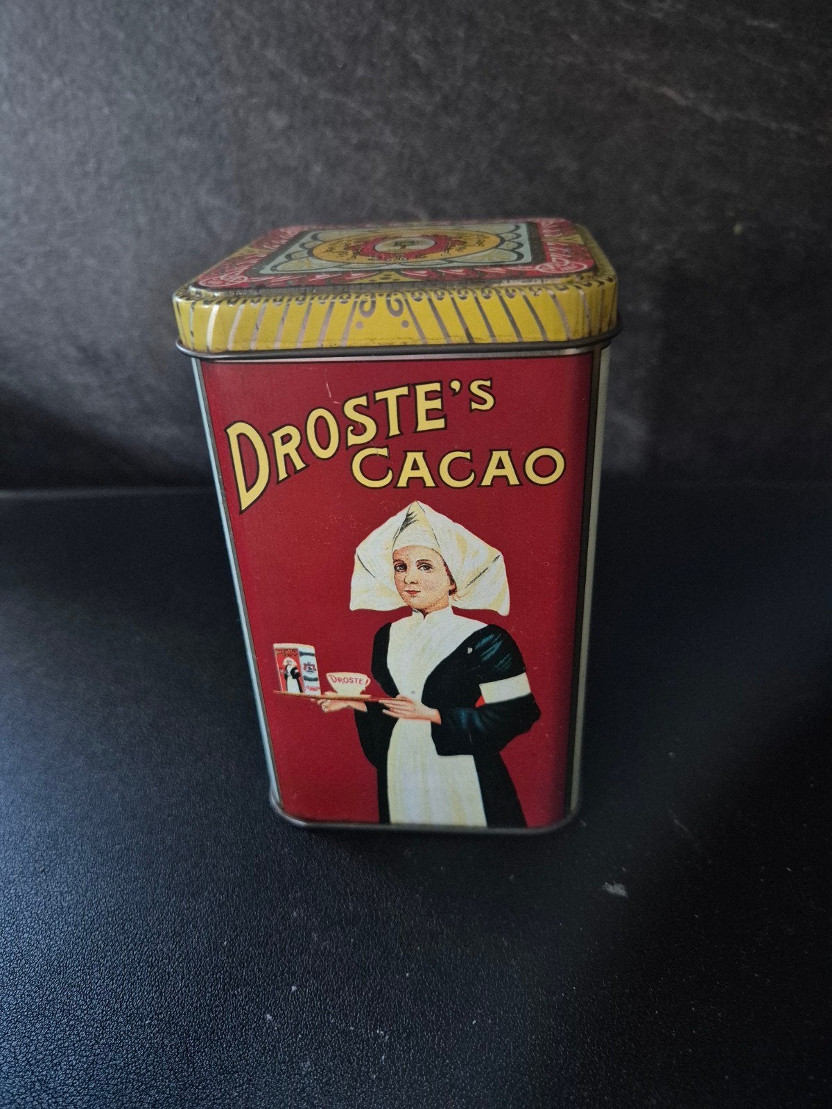 Droste cacao blik, Ophalen of Verzenden, Gebruikt, Overige, Droste