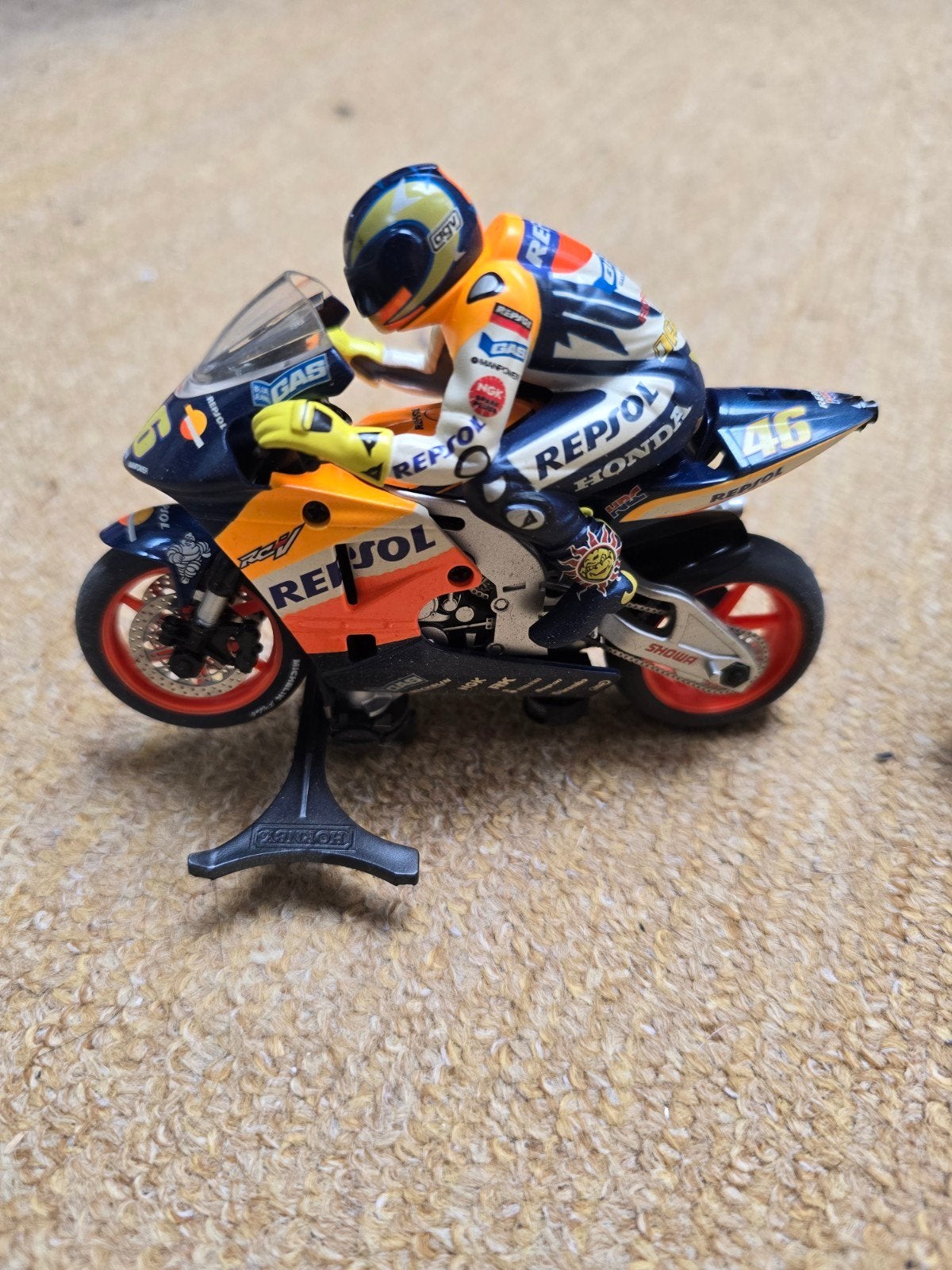 Set van 2  motoren: Honda Repsol en Ducati Fila, Ophalen of Verzenden, Zo goed als nieuw