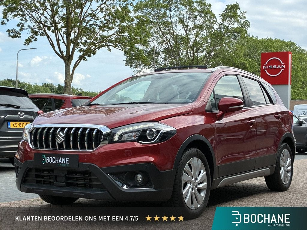 Suzuki S-Cross 1.4 Boosterjet AllGrip High Executive | Schui, Auto's, Suzuki, Automaat, Gebruikt, Euro 6, Leder