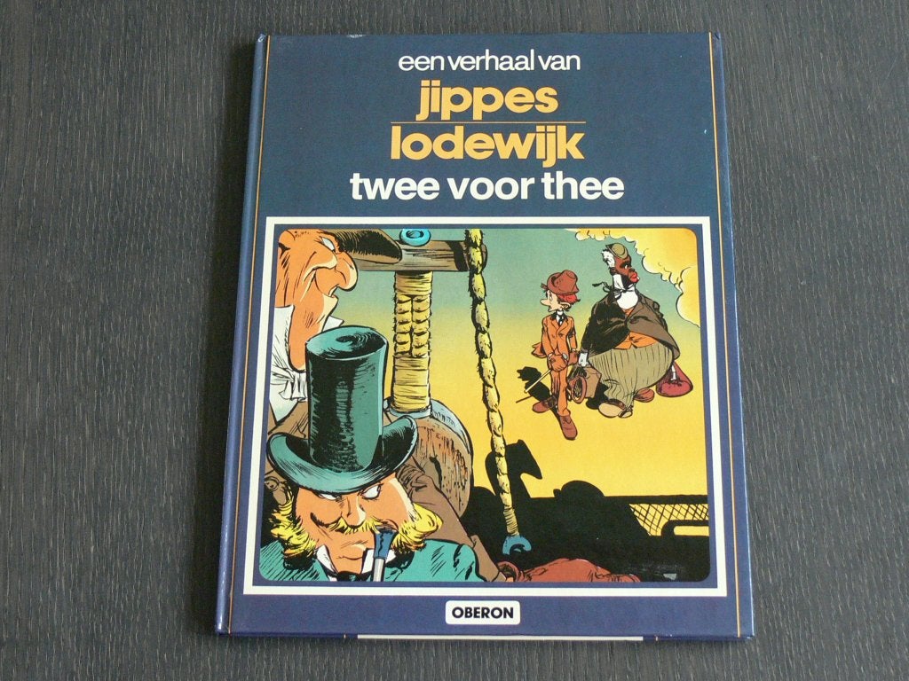 Een verhaal van Jippes/Lodewijk - Twee voor thee, Eén stripboek, Ophalen of Verzenden, Zo goed als nieuw