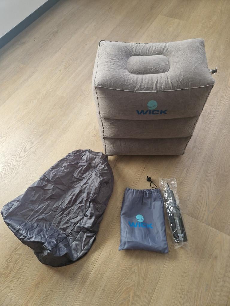 Wick Air Vliegtuigbedje - Reiskussen - Voetensteun, Kinderen en Baby's, Ophalen of Verzenden, Zo goed als nieuw