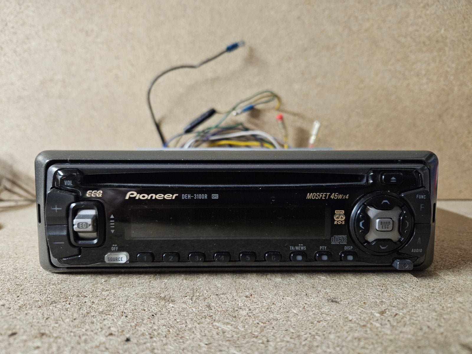 Vintage PIONEER DEH-3100R autoradio/cd speler, Ophalen