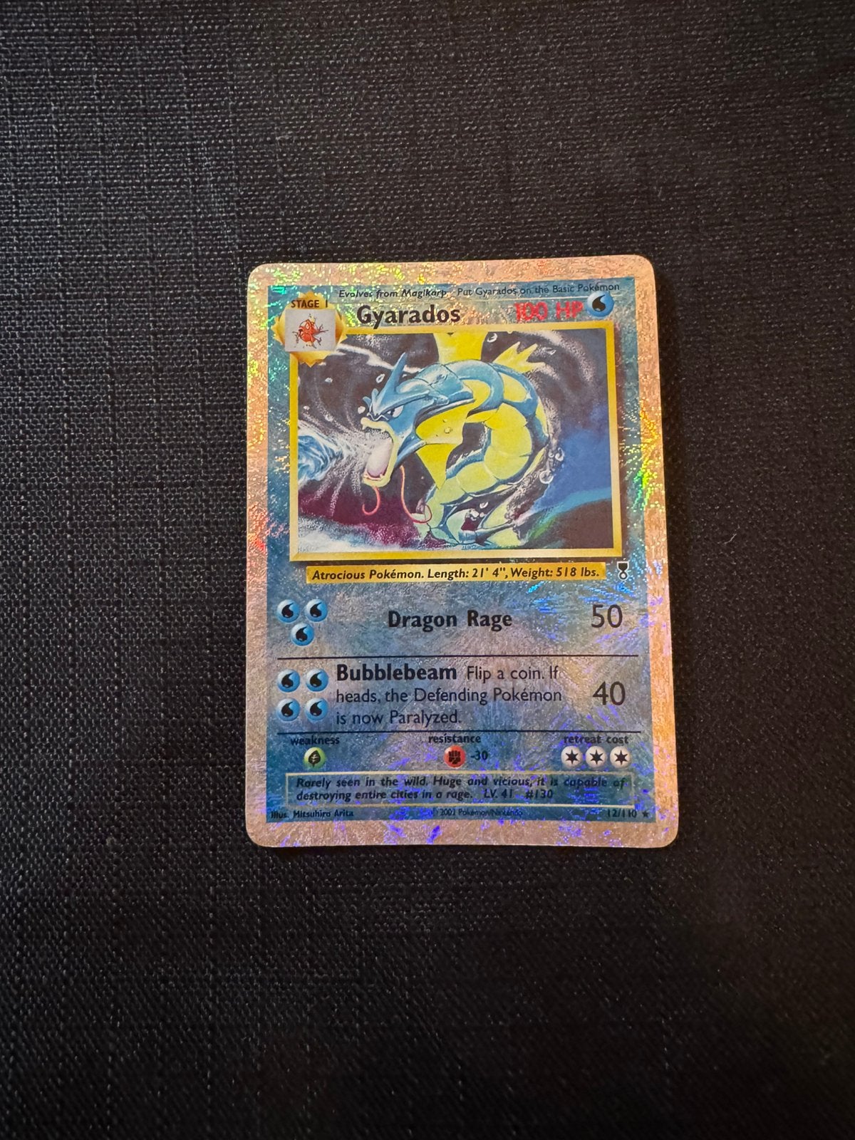 Pokemon Legendary Collection reverse holo Gyarados 12, Ophalen, Zo goed als nieuw