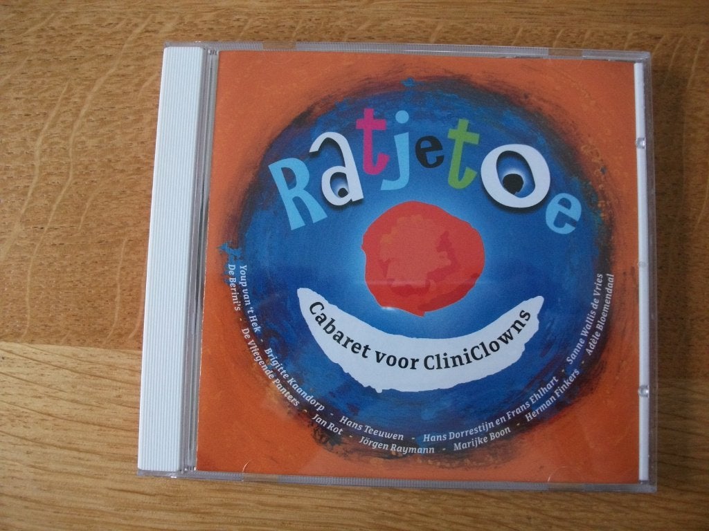 CD Ratjetoe Cabaret voor CliniClowns, Ophalen of Verzenden, Gebruikt