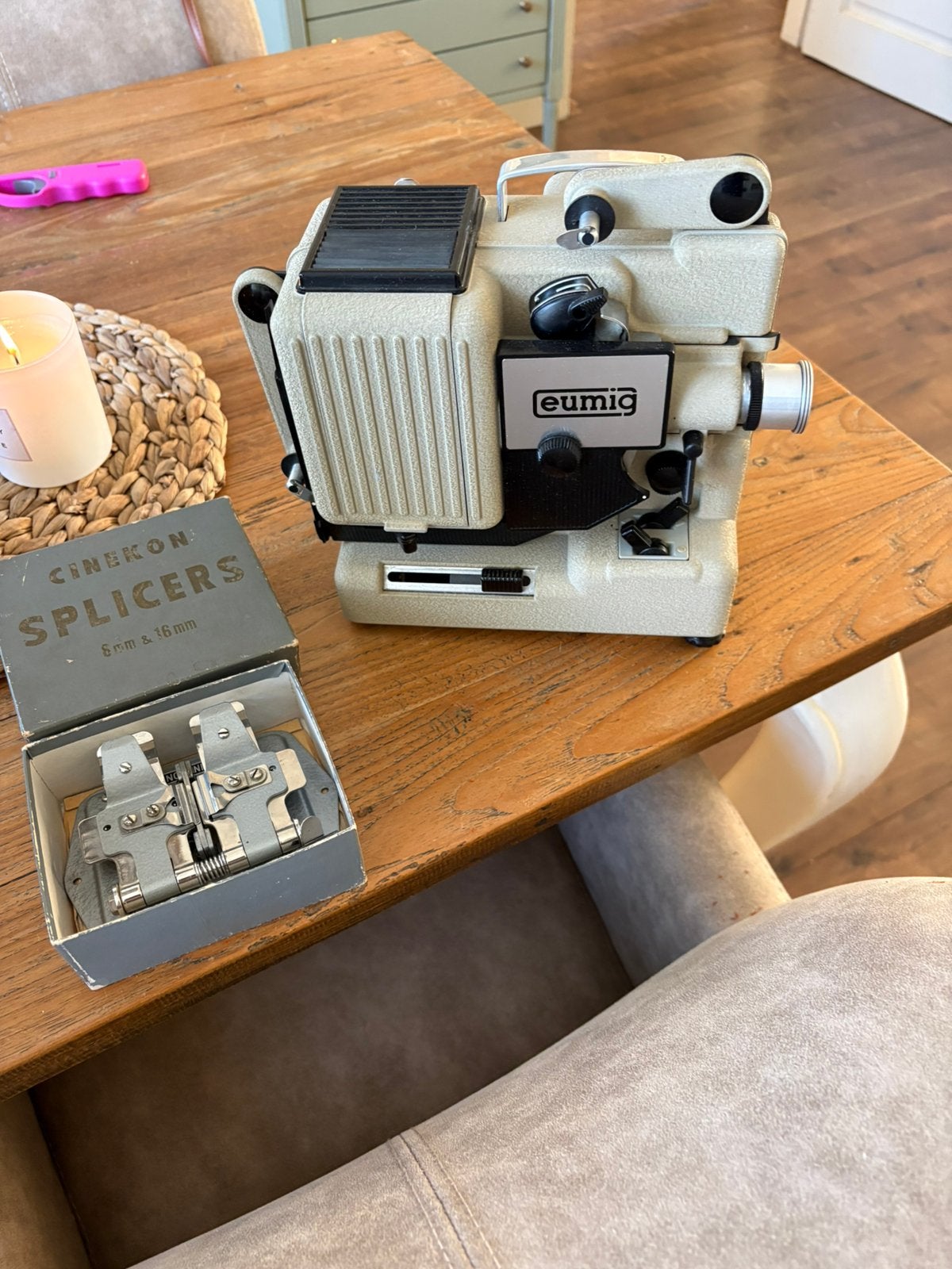 Vintage Eumig P 8, Verzamelen, Ophalen of Verzenden, 1960 tot 1980, Projector