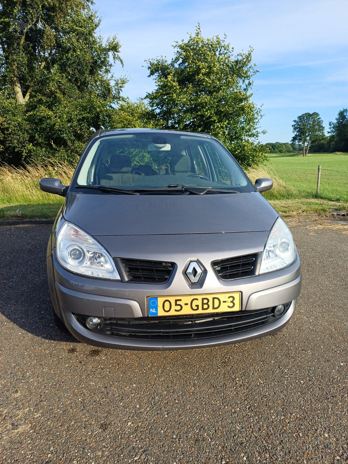 Renault Scénic 1.6 16V 82KW 2008 Grijs, Auto's, Renault, 1295 kg, Origineel Nederlands, Particulier, Scénic