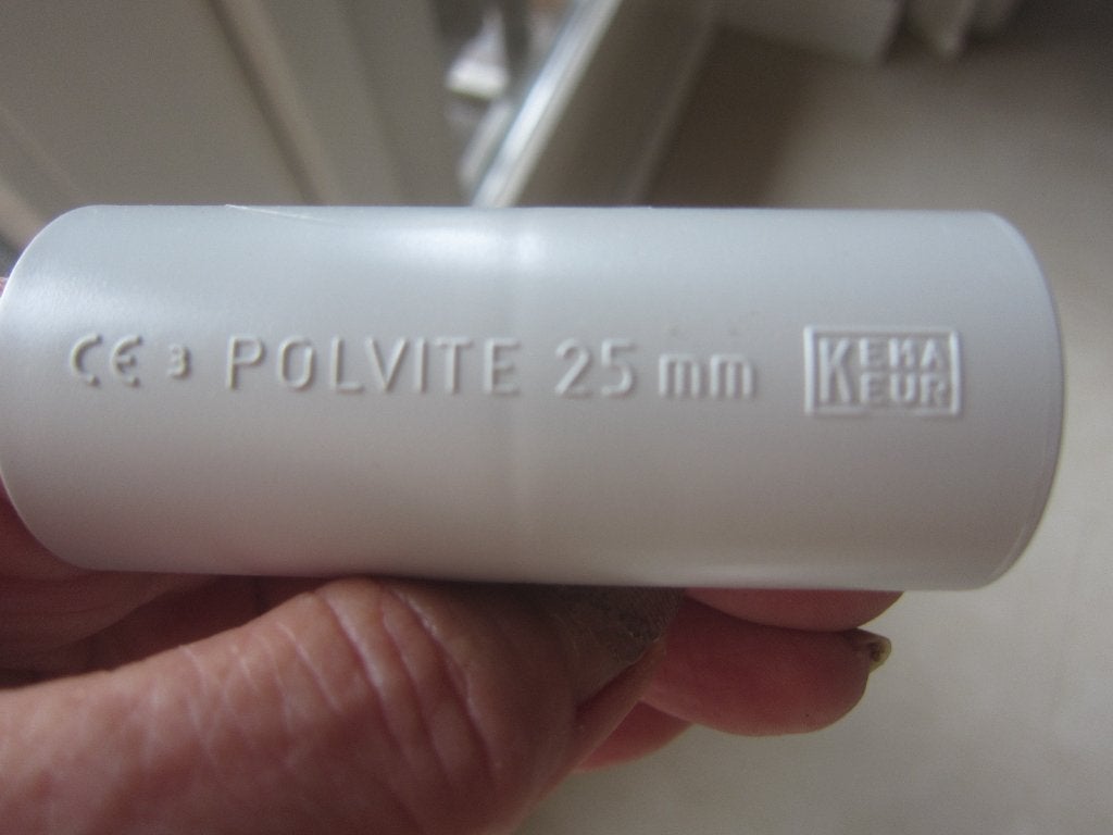 Pipelife Polvite Sok Installatiebuis 25 mm E2QAG, Ophalen of Verzenden, Nieuw, Overige merken, Overige typen