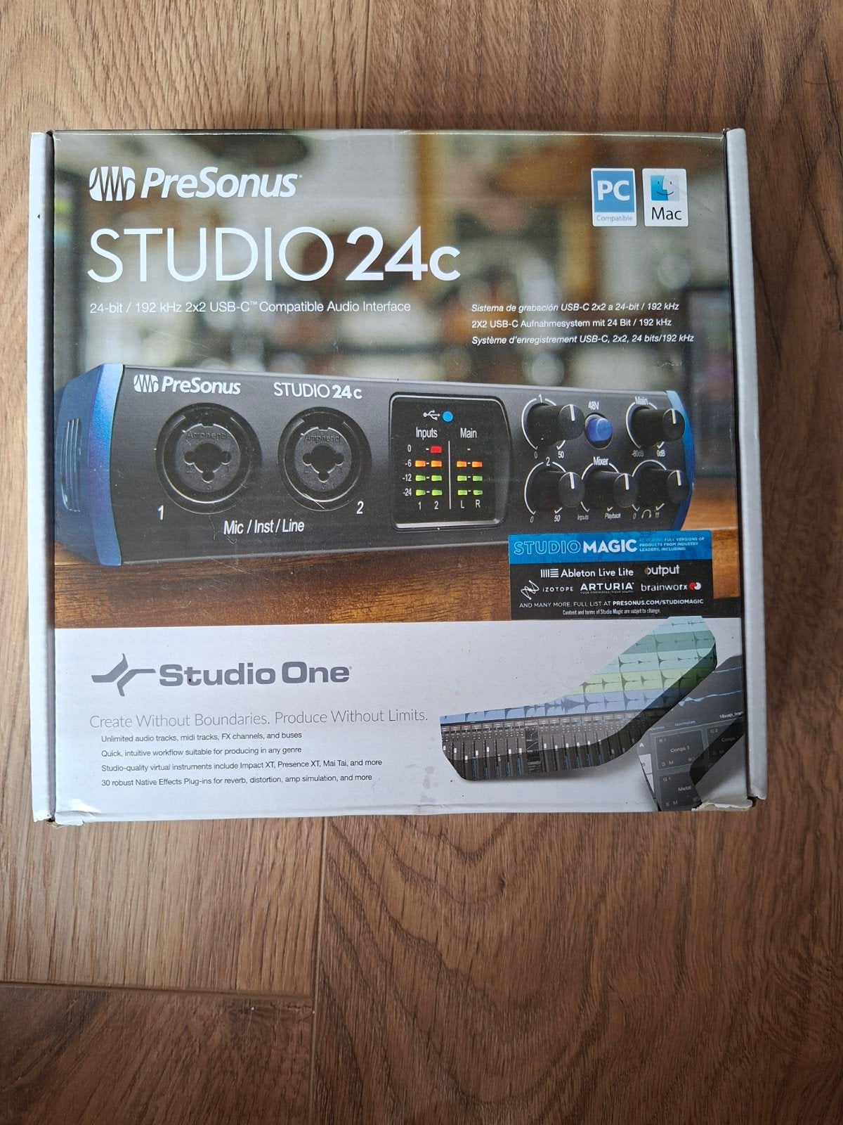 Presonus studio 24c audio/midi interface, Ophalen of Verzenden, Nieuw