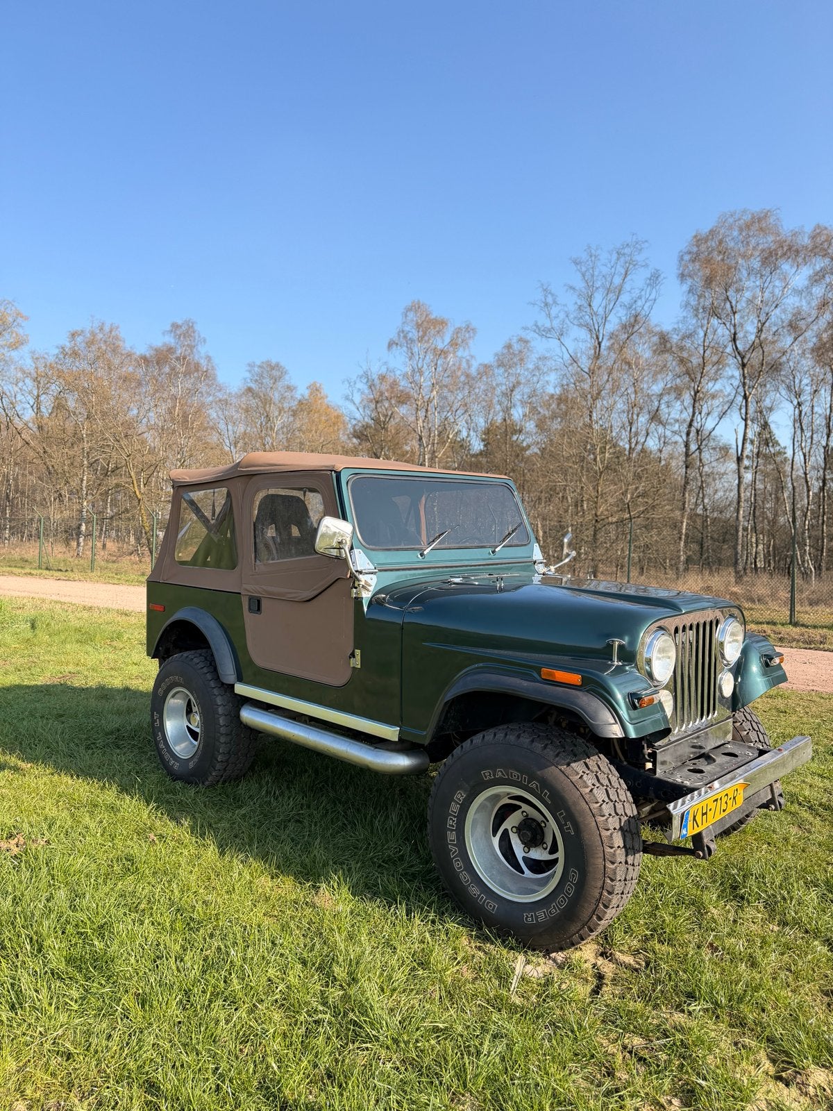 Jeeps CJ7 Groen en Paars, foto 5