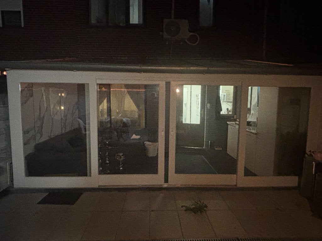 Veranda met schuifdeuren (5.5x3m), Tuin en Terras, Ophalen, Gebruikt, Veranda
