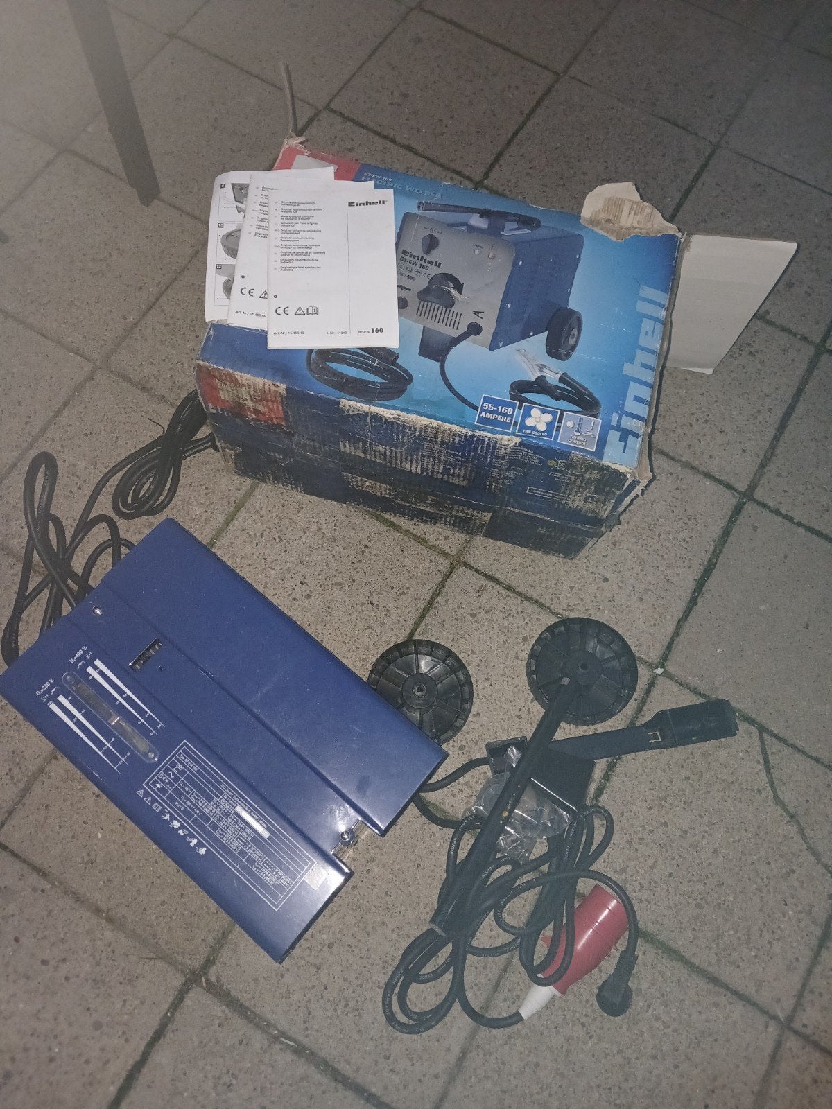 Einhell BT-EW 160 Elektrische Lasapparaat - Gebruikt, Ophalen, Nieuw, 150 tot 250 ampère, Elektroden
