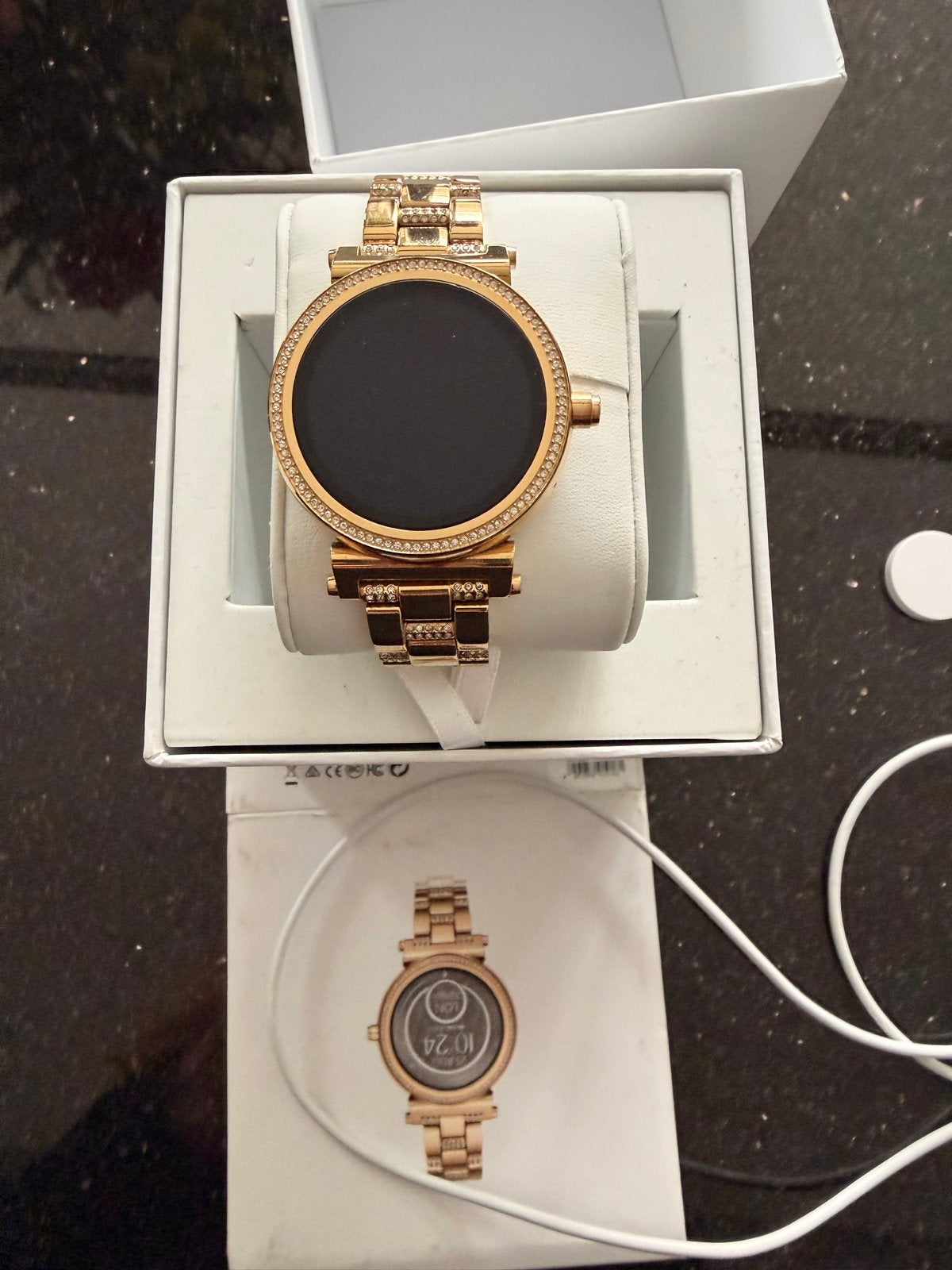 Michael Kors & Guess Horloges en Guess Portemonnees, Ophalen, Gebruikt, Staal, Guess