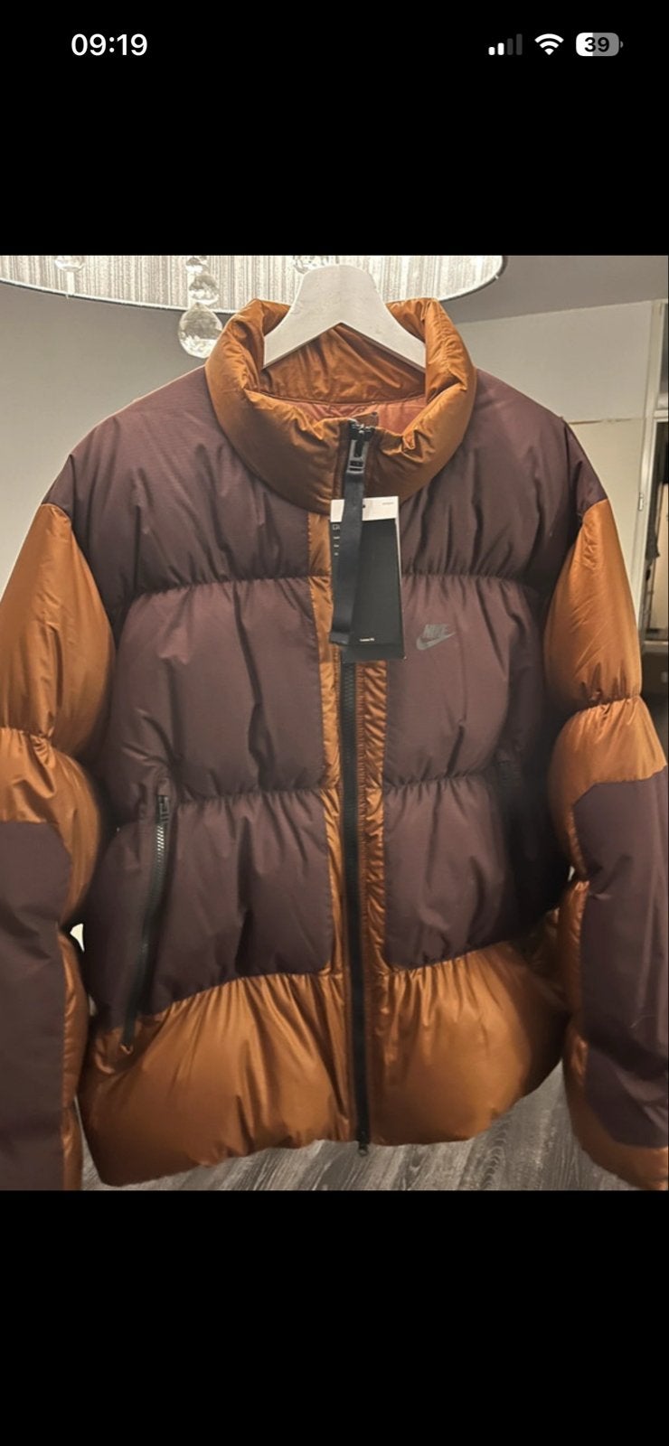 Nike Therma-FIT Puffer Jacket - Nieuw met labels, Ophalen of Verzenden, Nieuw, Maat 56/58 (XL), Bruin