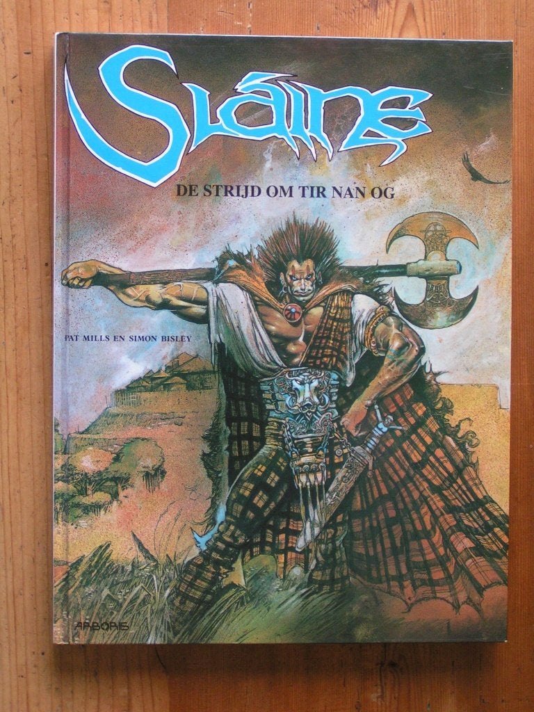 Slaine - HC_De strijd om Tir Nan Og [626 van 750], Eén stripboek, Ophalen of Verzenden, Zo goed als nieuw