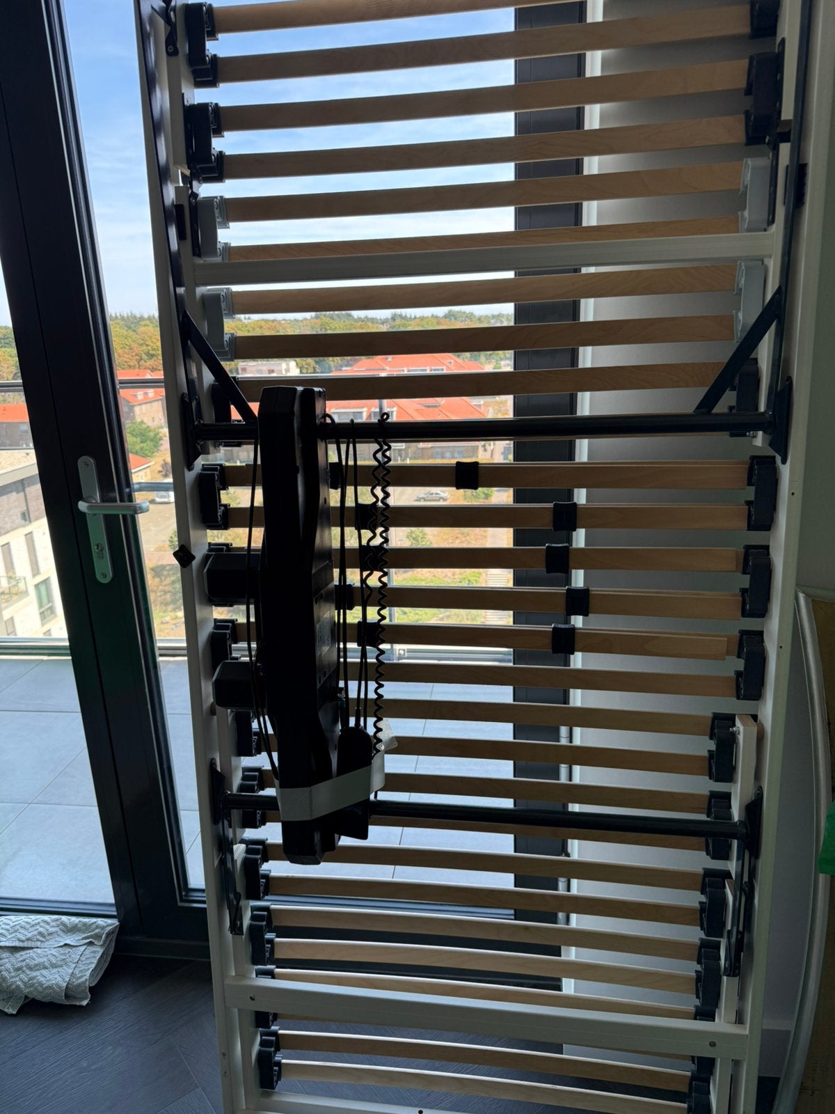 2 Auping Bedbodems latten electrisch verstelbaar, Huis en Inrichting, Slaapkamer | Matrassen en Bedbodems, Ophalen, 90 cm, Eenpersoons