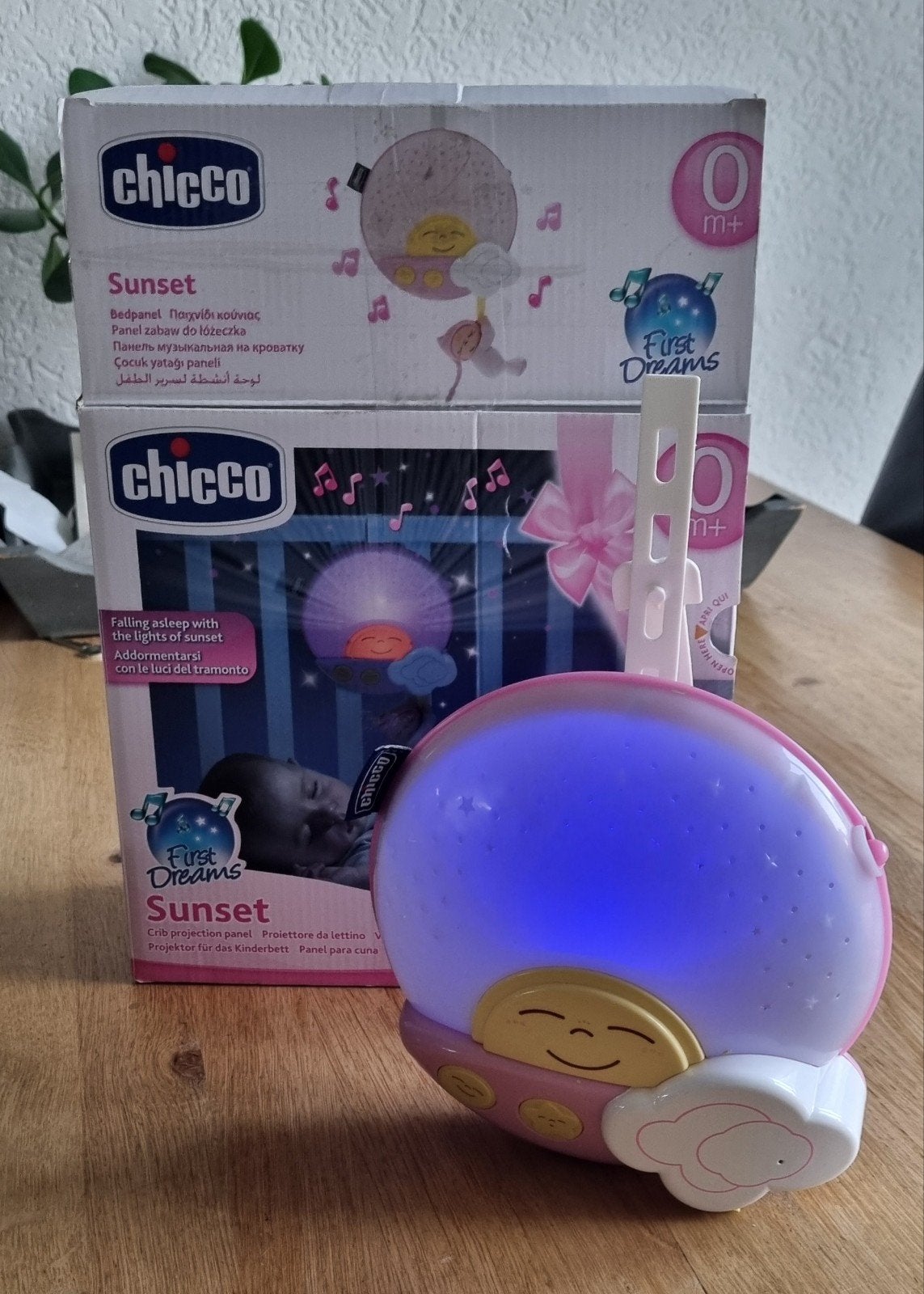 Chicco Dreamprojector/Nachtlampje, Ophalen of Verzenden, Zo goed als nieuw, Overige typen, Met licht