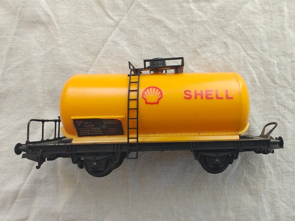 Lima H0 Shell tankwagen – Gele ketelwagen, Hobby en Vrije tijd, Modeltreinen | H0, Gebruikt, Gelijkstroom, Wagon, Ophalen of Verzenden