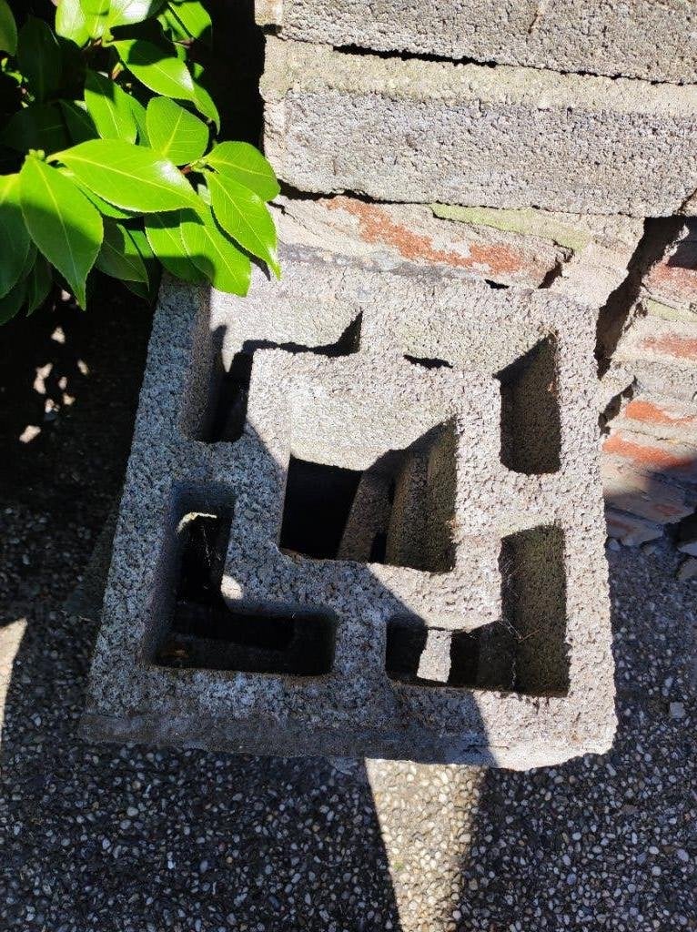 51 patioblokken 30 x 30 x 10 cm, Doe-het-zelf en Verbouw, Metselstenen, Ophalen, Zo goed als nieuw, Overige typen