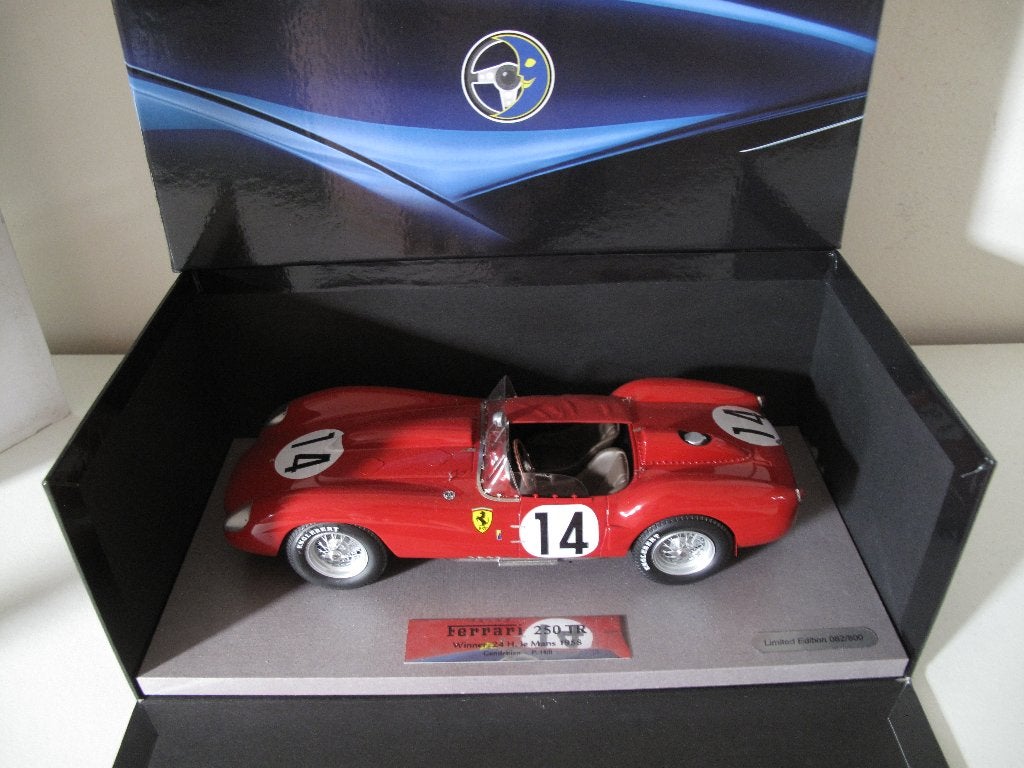 FERRARI 250TR #14 Le MAns Winner 1958 1:18 BBR-blm 18-08, Hobby en Vrije tijd, Verzenden, Nieuw, Auto, Overige merken