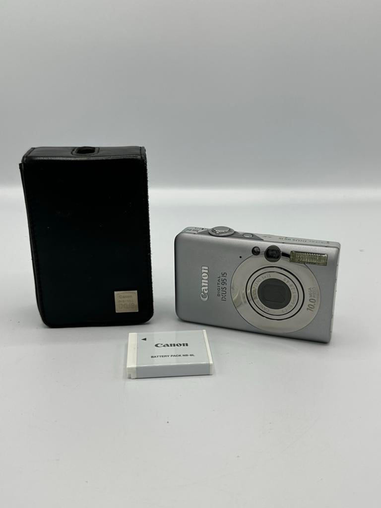Canon Digital IXUS 95 IS Compact Camera - Zilver, Audio, Tv en Foto, Fotocamera's Digitaal, Canon, Compact, Ophalen of Verzenden