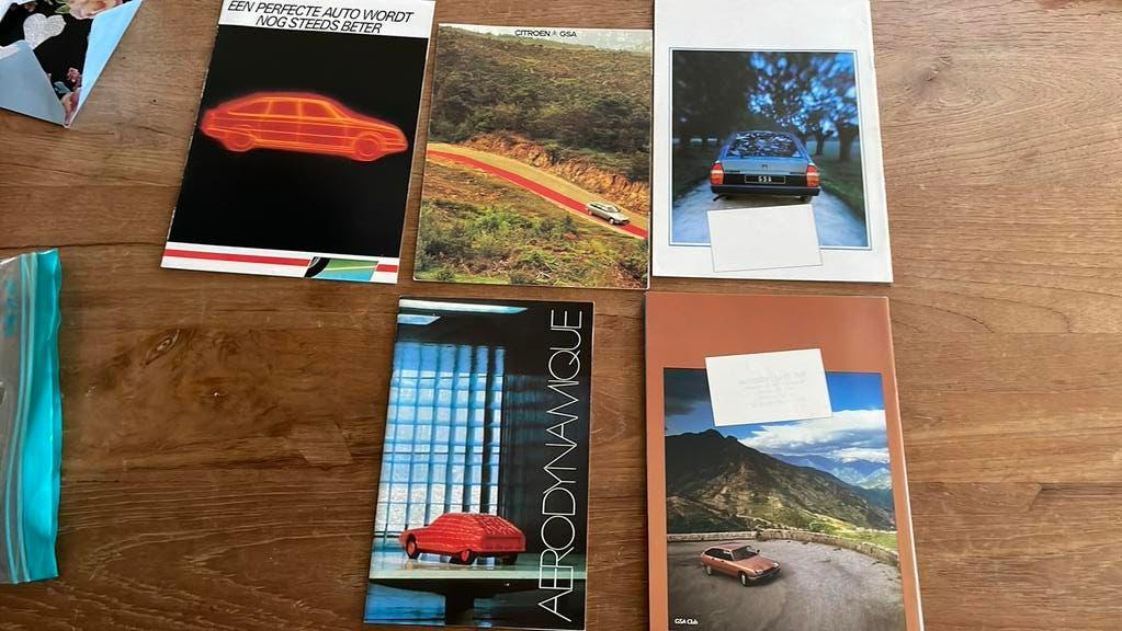 Citroën GSA folders, Ophalen of Verzenden, Zo goed als nieuw, Citroën