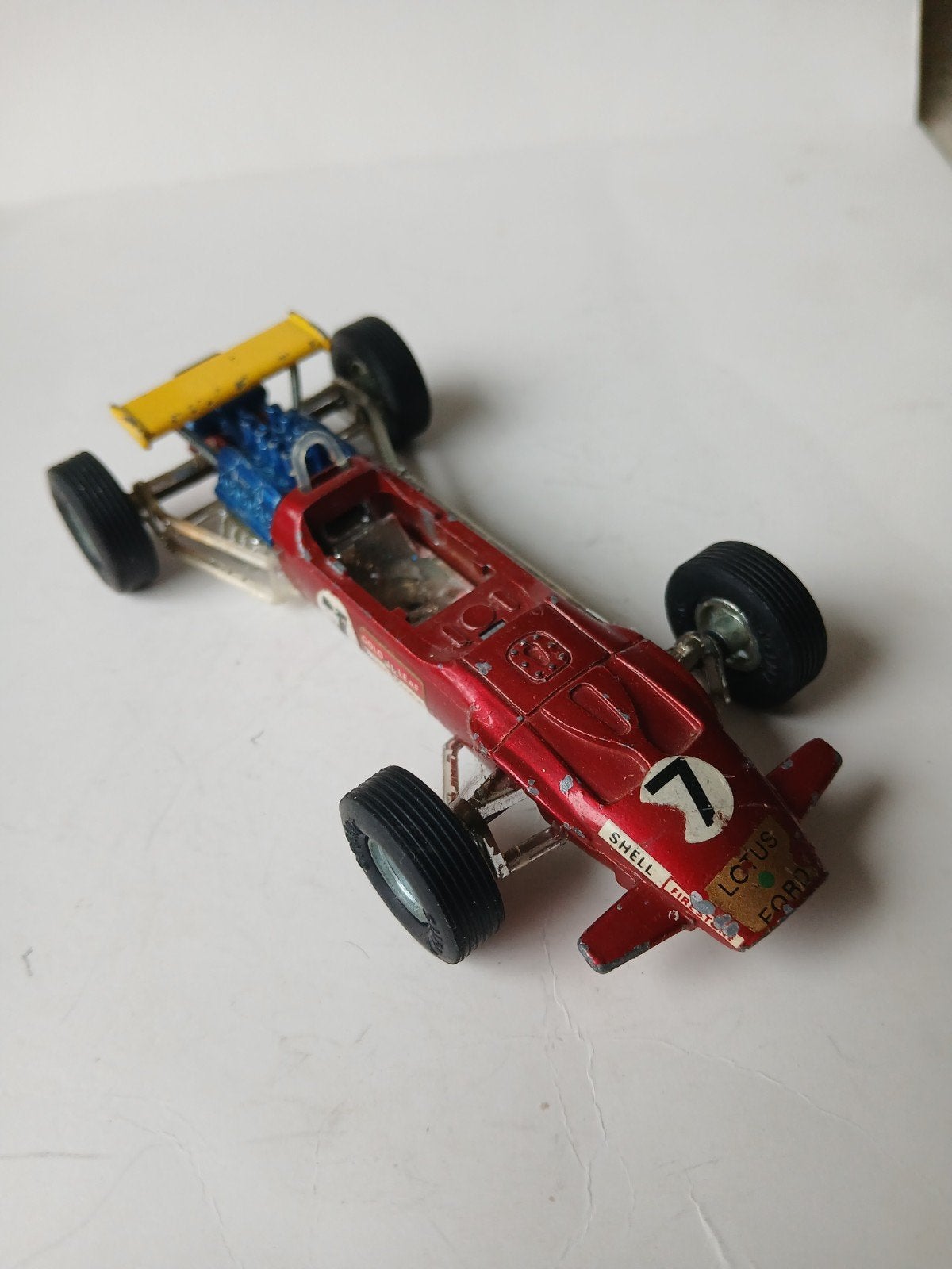 Lotus F1. Dinky toys, opknapper, Ophalen of Verzenden, Gebruikt, Auto, Dinky Toys