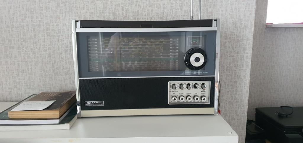 Vintage Wereldontvanger - Marc Double Conversion, Ophalen, Gebruikt, Wereldontvanger
