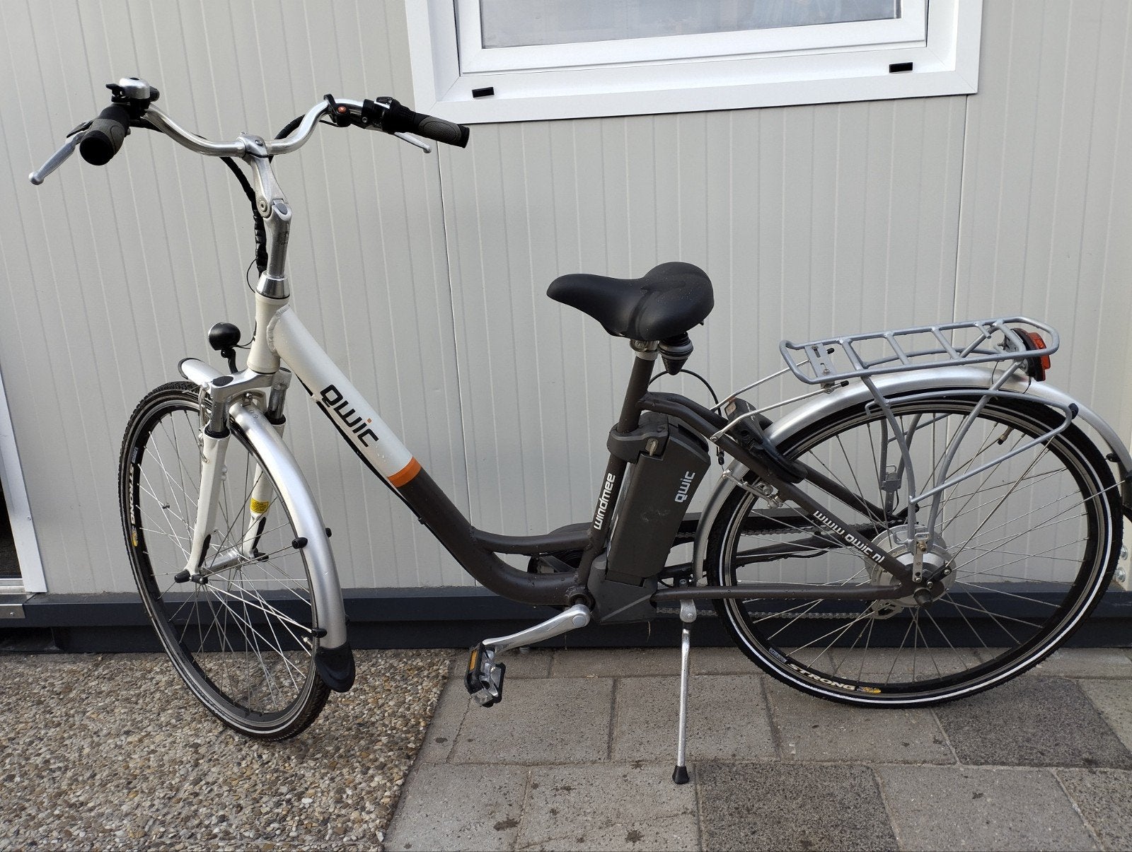 Qwic windmee elektrische damesfiets, Ophalen, Qwic, Gebruikt, 47 tot 51 cm
