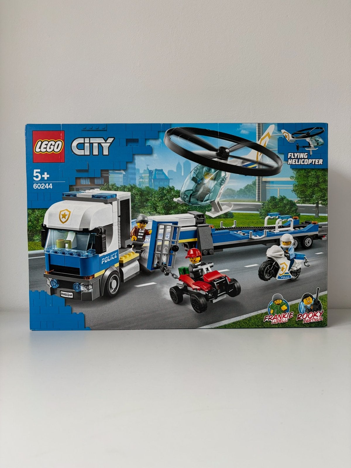 Lego 60244 - Lego City Politie Heli Transport - *NIEUW*, City, Nieuw, Ophalen of Verzenden, Product.compliance@lego.com
