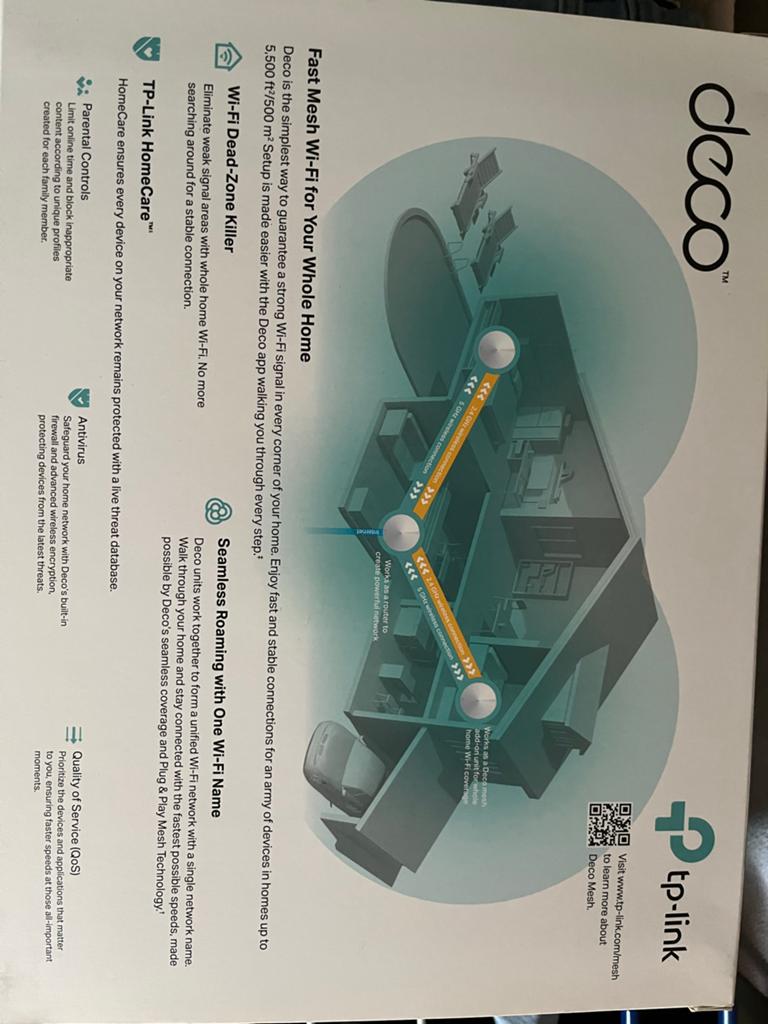 TP-Link Deco M5 AC1300 Whole Home Mesh Wi-Fi Systeem 6x, Hobby en Vrije tijd, Modelauto's | 1:32, Nieuw, Tractor of Landbouw, Overige merken