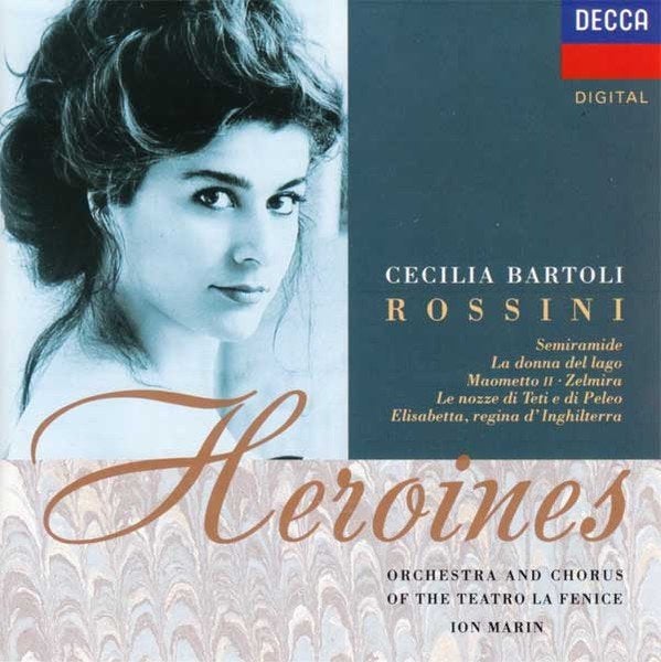 Cecilia Bartoli Heroines CD, Ophalen of Verzenden, Romantiek, Gebruikt, Orkest of Ballet