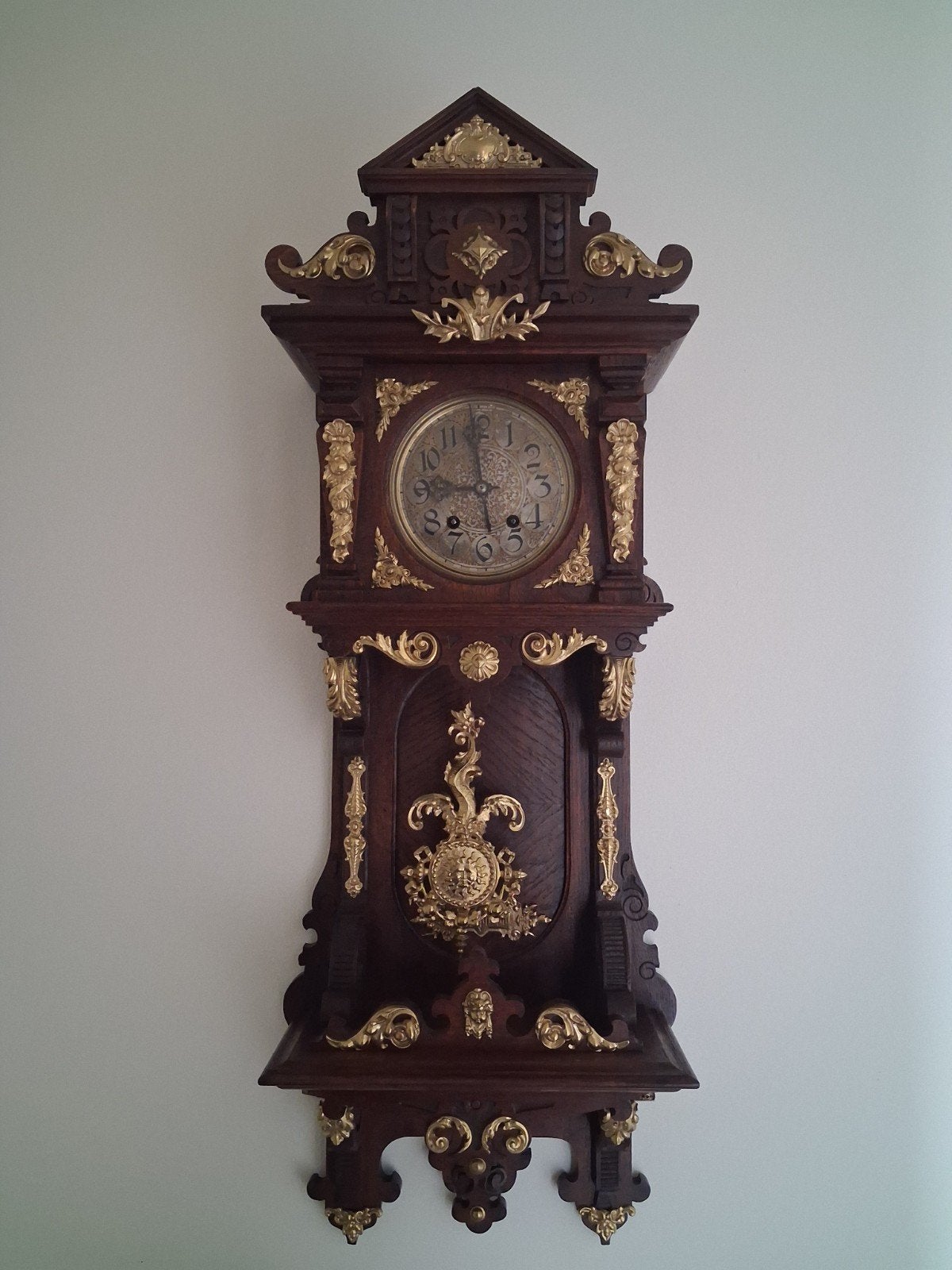 duitse noten regulateur 90 cm, Ophalen