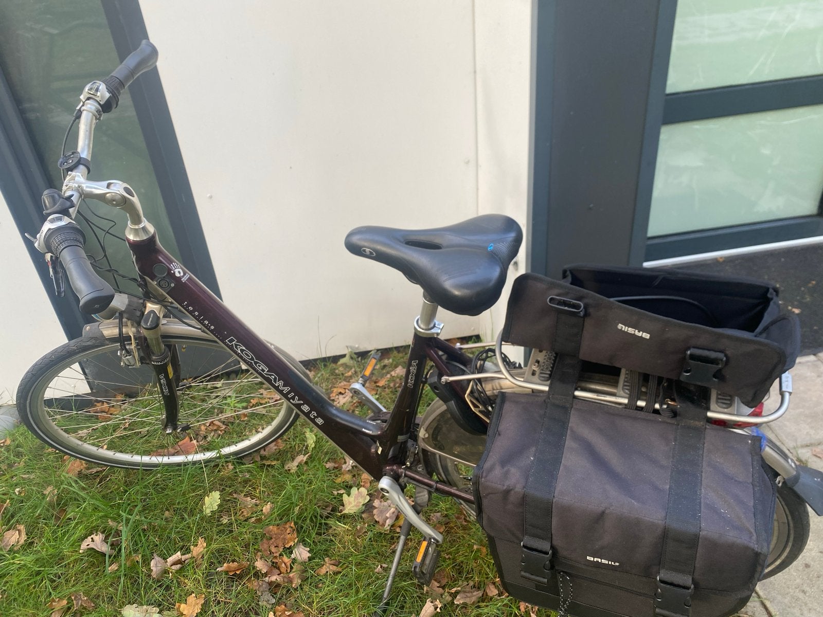 Koga Miyata Tesla-S E-bike met fietstassen, Velgrem, Versnellingen, Ophalen of Verzenden, 53 tot 56 cm