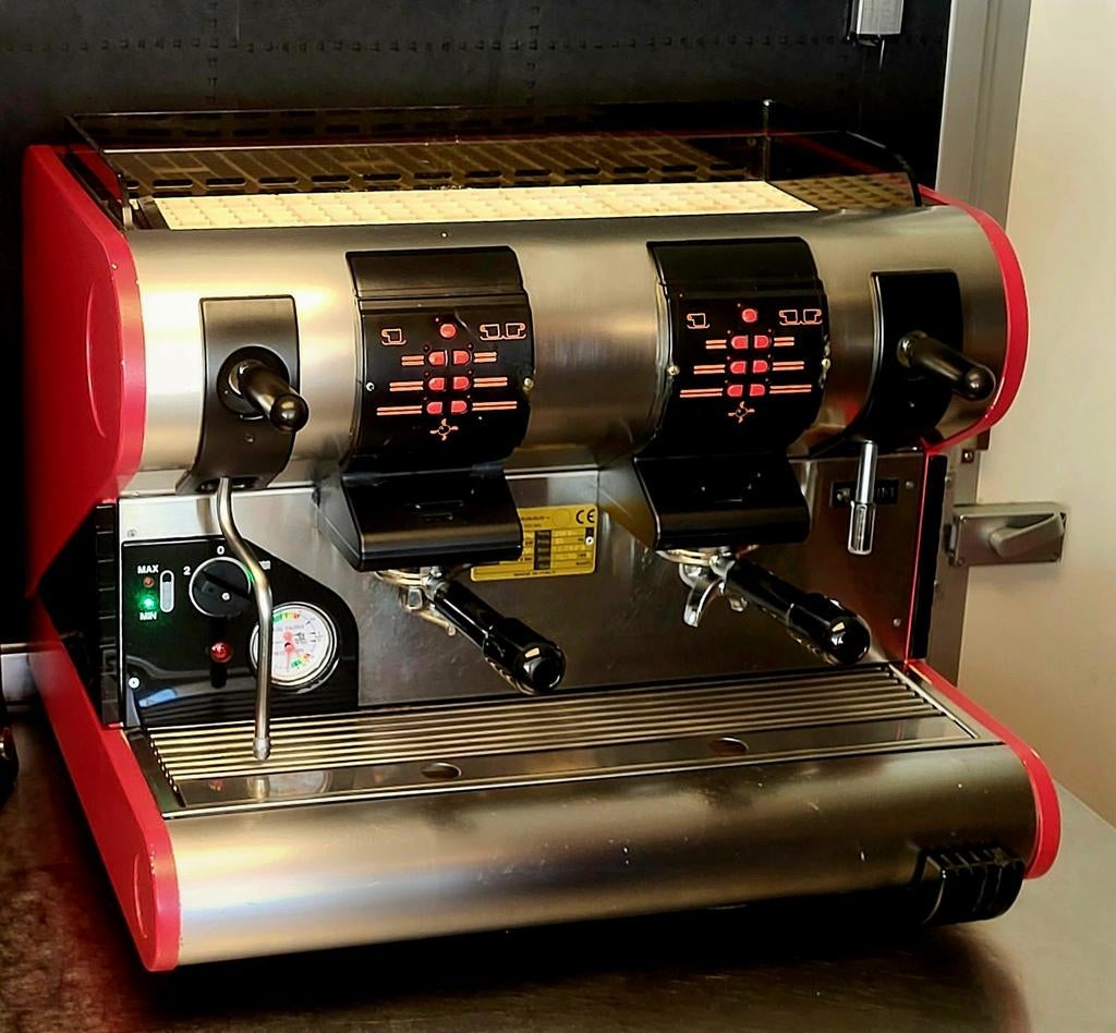 La San Marco Espresso Machine - Vintage Stijl, Ophalen