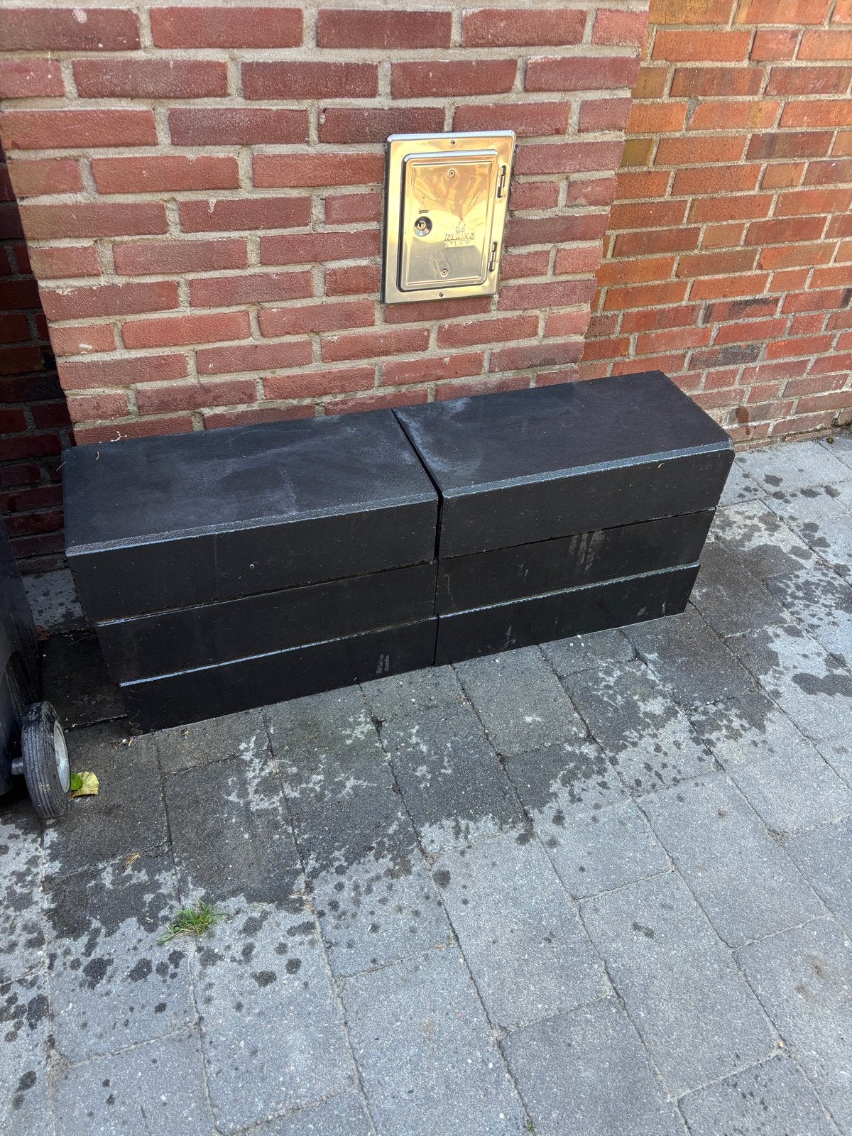 nog 3 x Kijlstra betonnen traptrede met facet 15x30x60 cm, Ophalen, Zo goed als nieuw, Overige materialen, Overige typen
