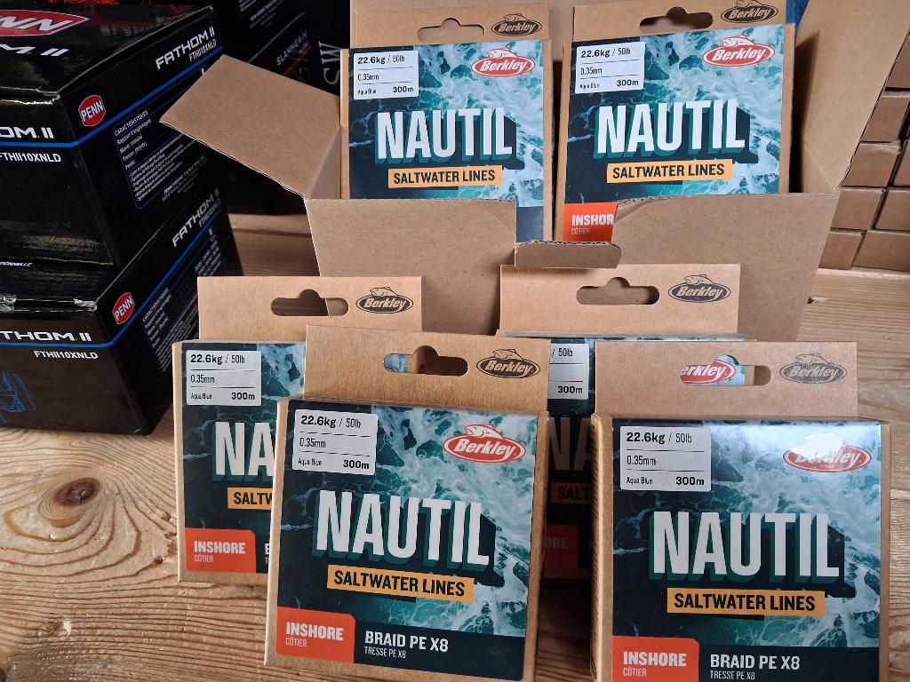 Berkley Nautil Inshore Braid PE X8 (300m) 0.35/22.6kilo