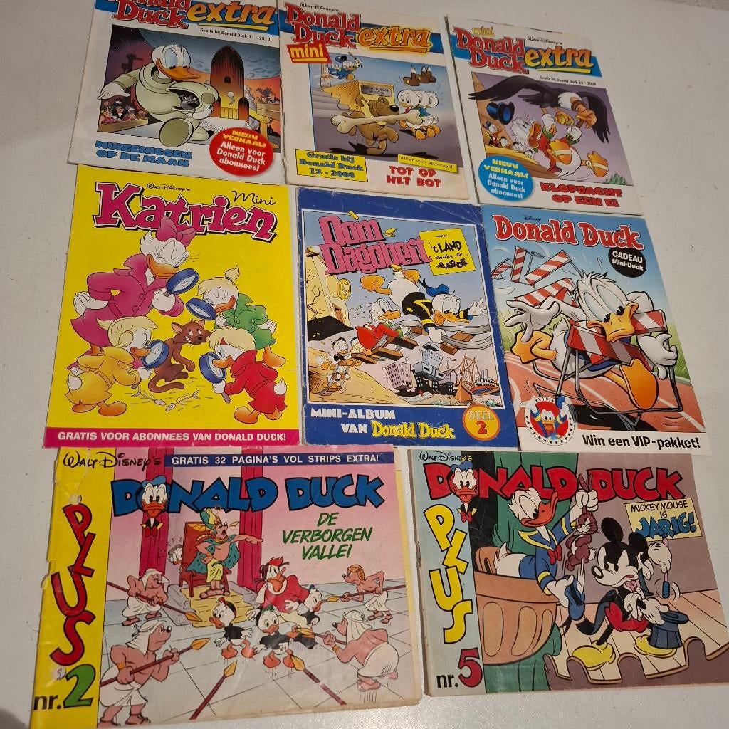Mini donald ducks voor de verzamelaar, Ophalen of Verzenden, Donald Duck, Gebruikt, Overige typen