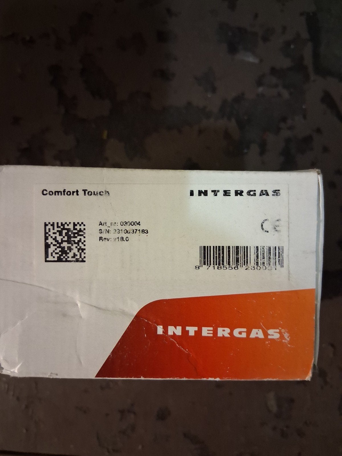 nieuwe thermostaat intergas comfort touch te koop, Ophalen of Verzenden, Nieuw