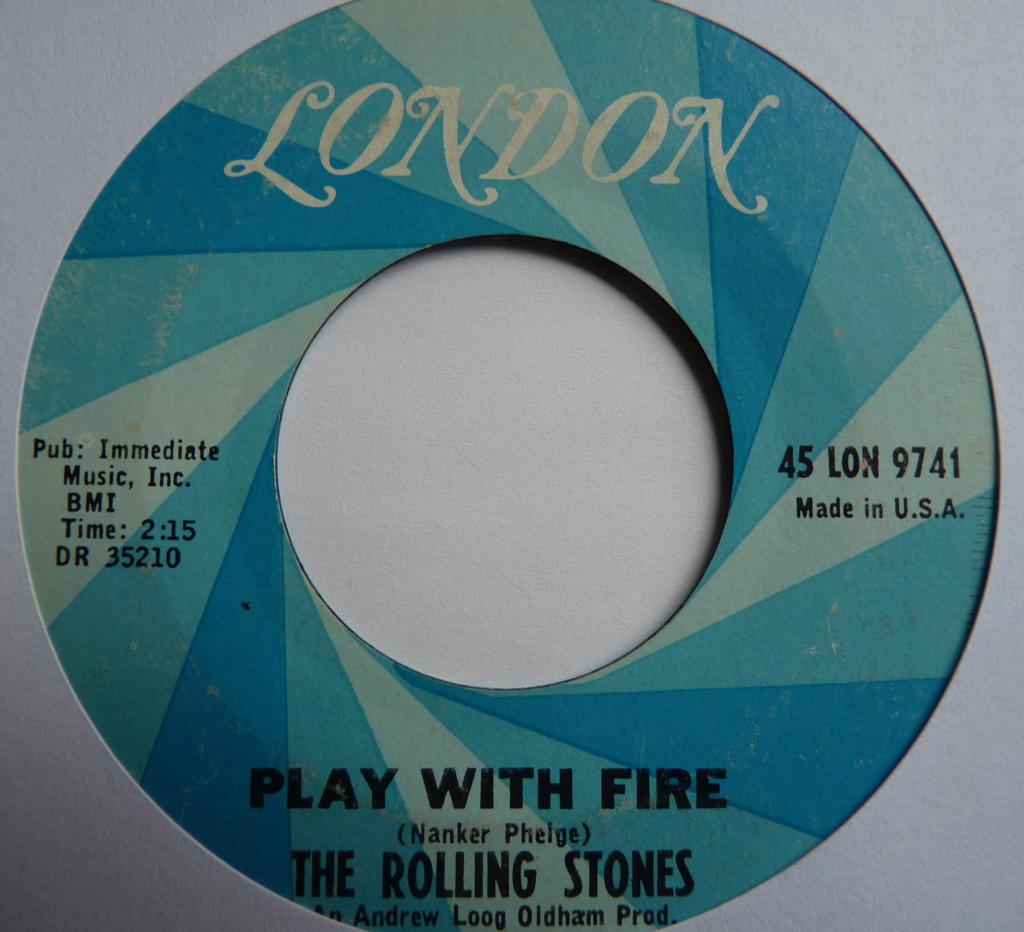 US3 rolling stones the last time USA €15 , Originele persing, Ophalen of Verzenden, Gebruikt, Rock en Metal