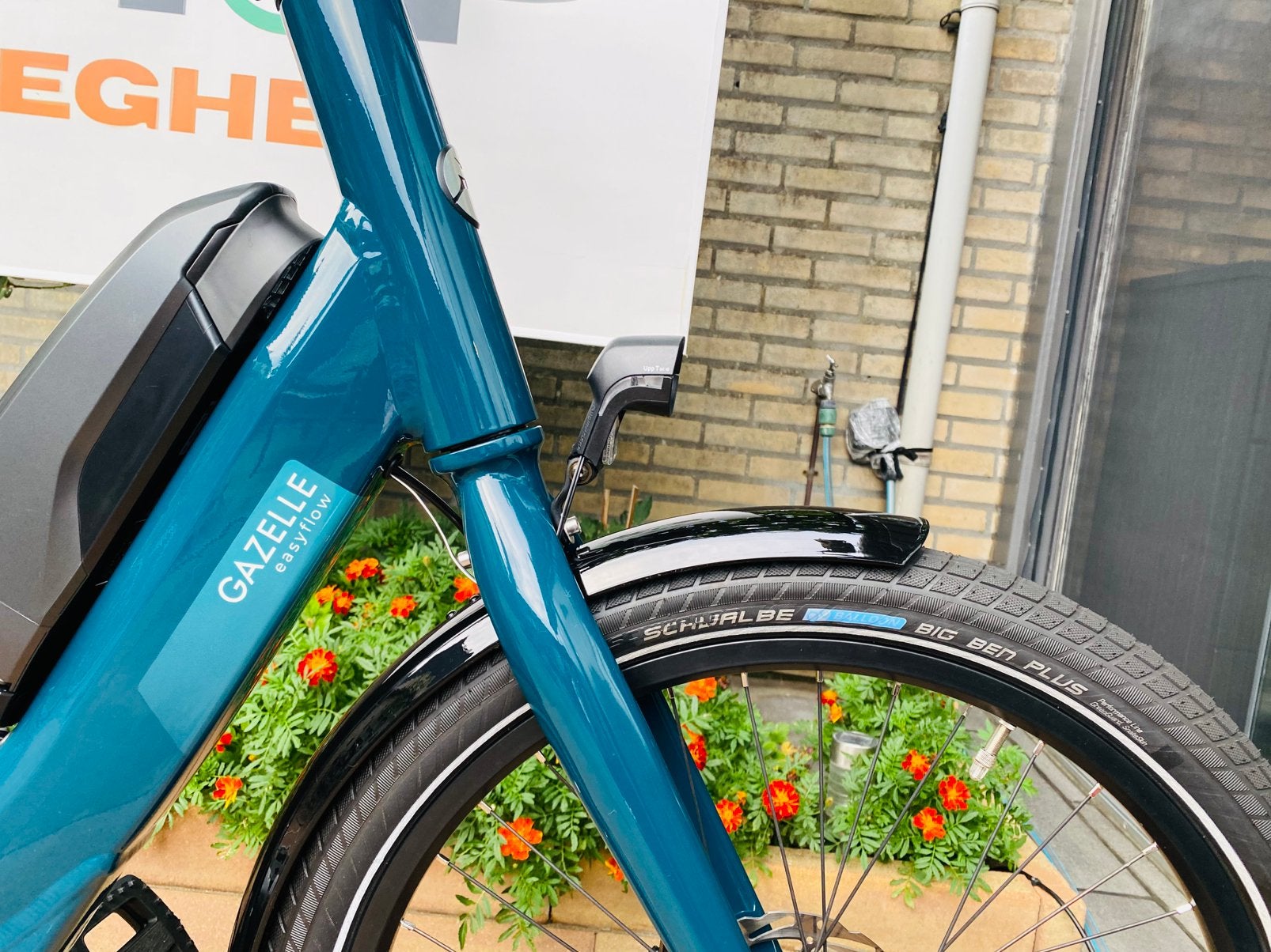 Elektrische Gazelle Easyflow Middenmotor.L46.Totaal.Km 491, Ophalen of Verzenden, Zo goed als nieuw, Minder dan 47 cm, 5467kc