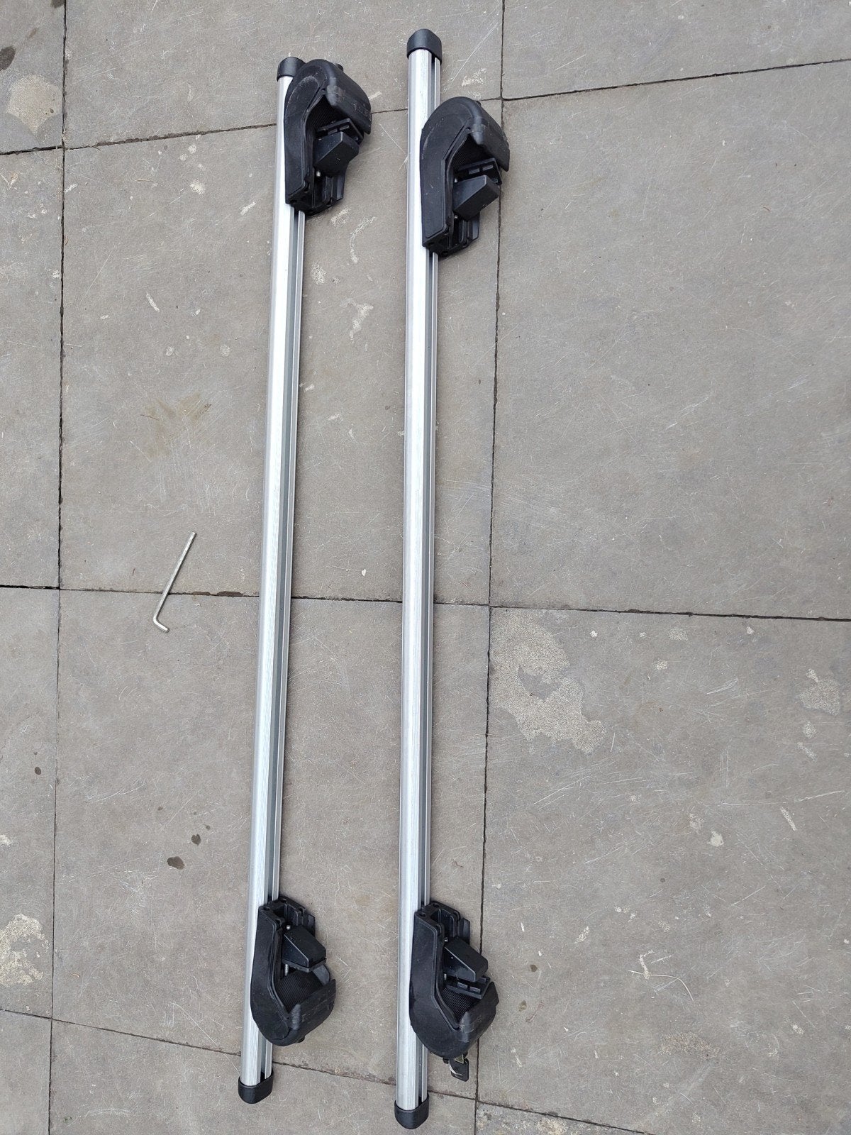 Dakdragers voor open dakrail, Auto diversen, Ophalen, Gebruikt