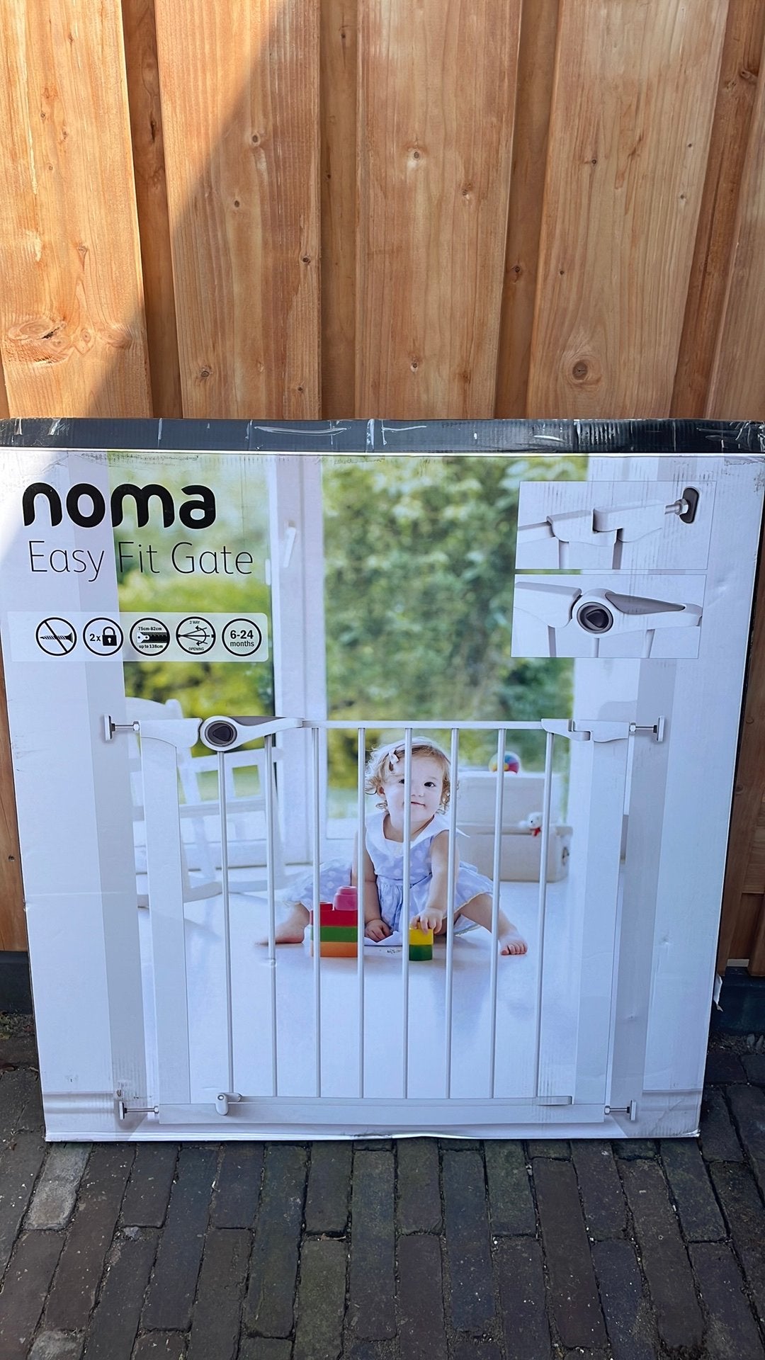 Nieuw Noma traphekje, Kinderen en Baby's, Ophalen, Nieuw, Klemhekje, Metaal of IJzer