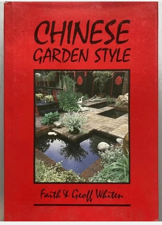 Chinese garden style - Faith & Geoff Whiten, Boeken, Wonen en Tuinieren, Ophalen of Verzenden, Zo goed als nieuw, Tuinontwerpen