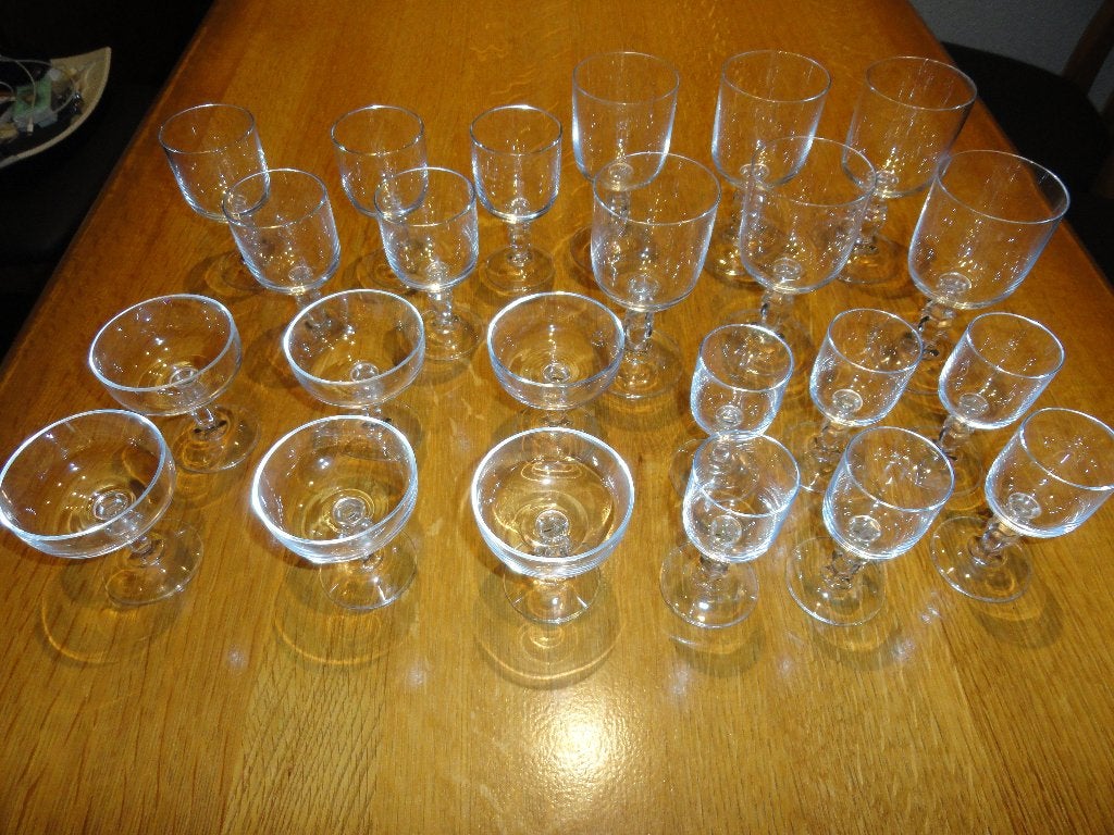 kristallen glasservies - nieuw, Ophalen